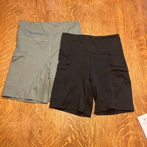 2 pack Eddie Bauer Biker Shorts